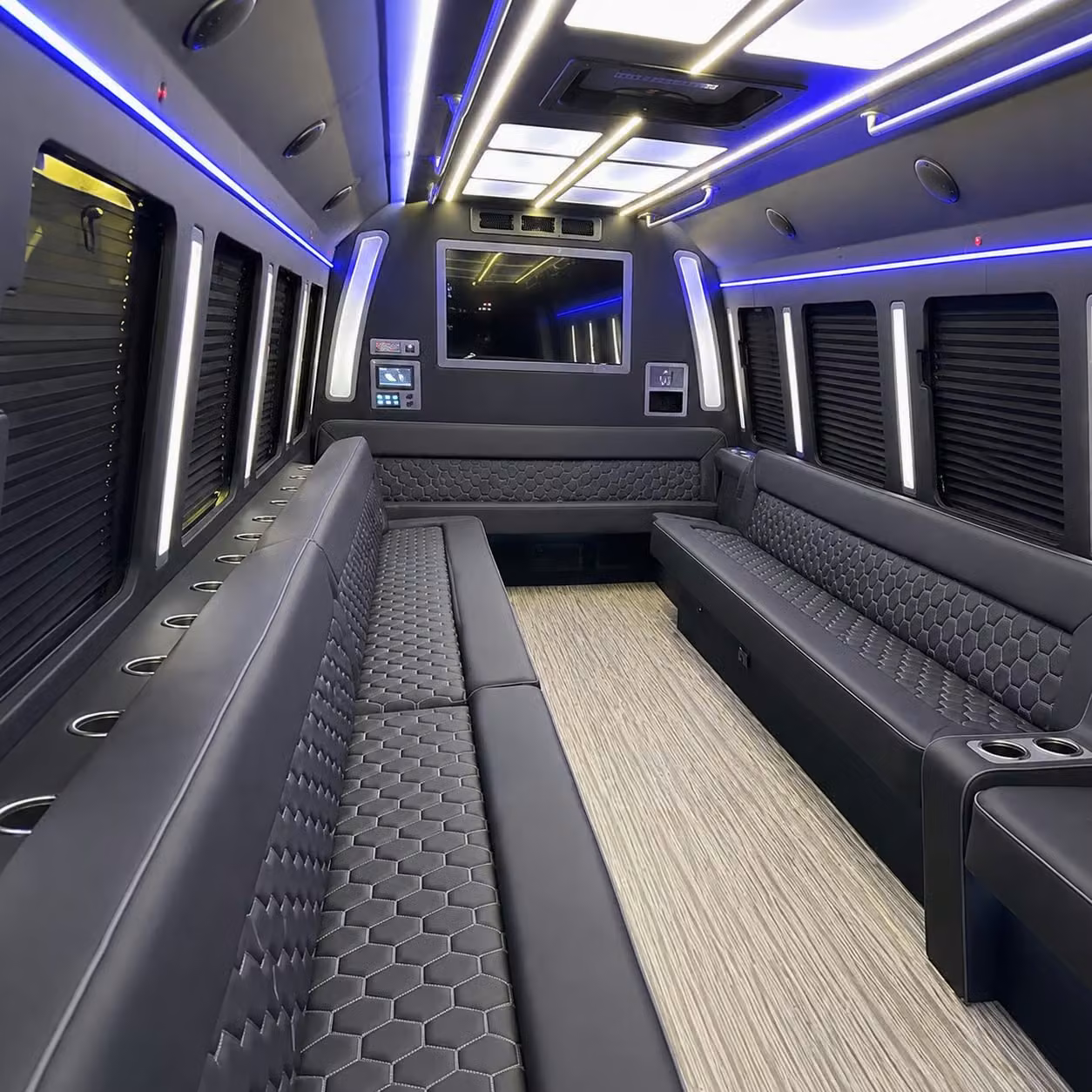 party bus interior